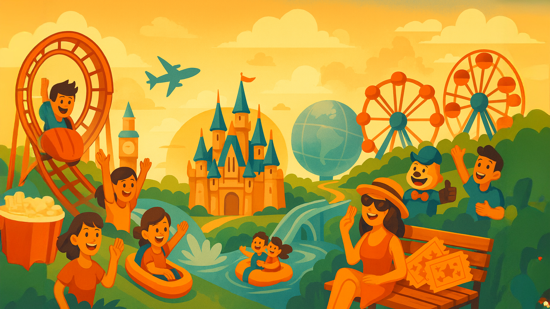 Thrill Seeker: The Ultimate Theme Park Challenge